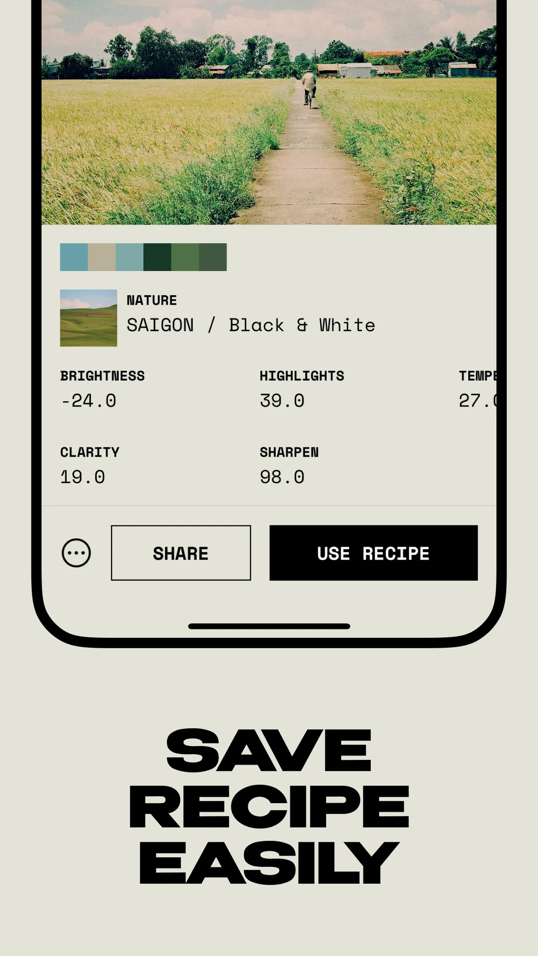 Binsoo: Photo Filters & Editor App Store screenshot 3 of 3 — Photo & Video app by Bao Ha