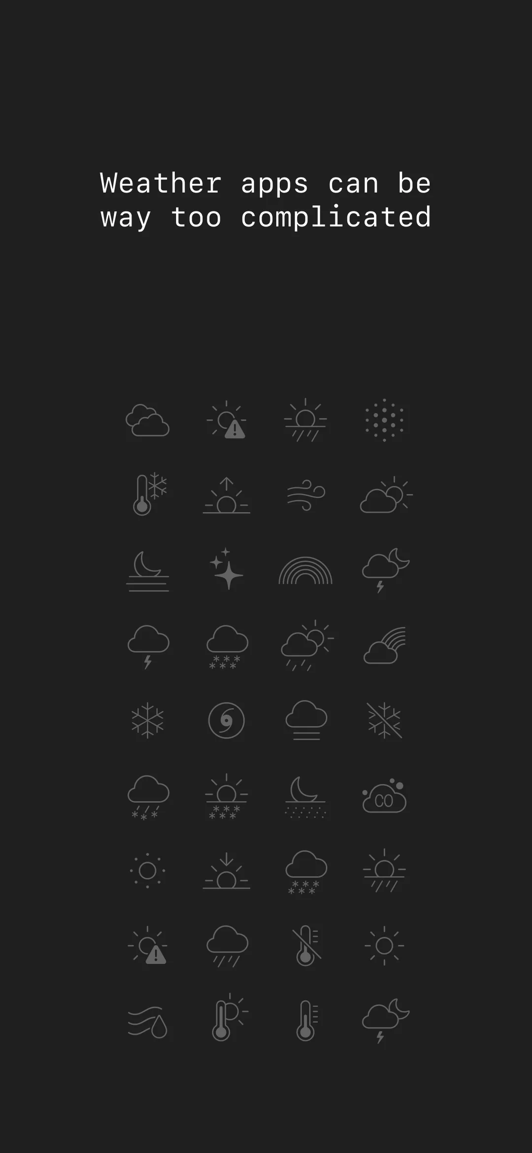 Colder or Warmer: Lazy Weather App Store screenshot 1 of 3 — Lifestyle app by The Left Bit S.L.