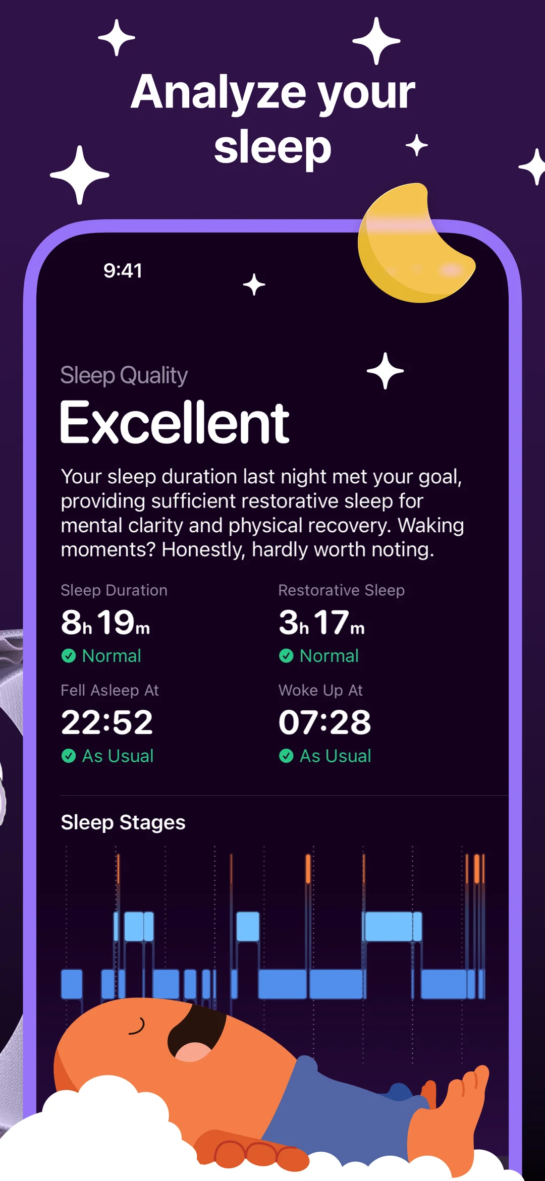 Gentler Streak Workout Tracker App Store screenshot 3 of 3 — Health & Fitness app by Gentler Stories LLC