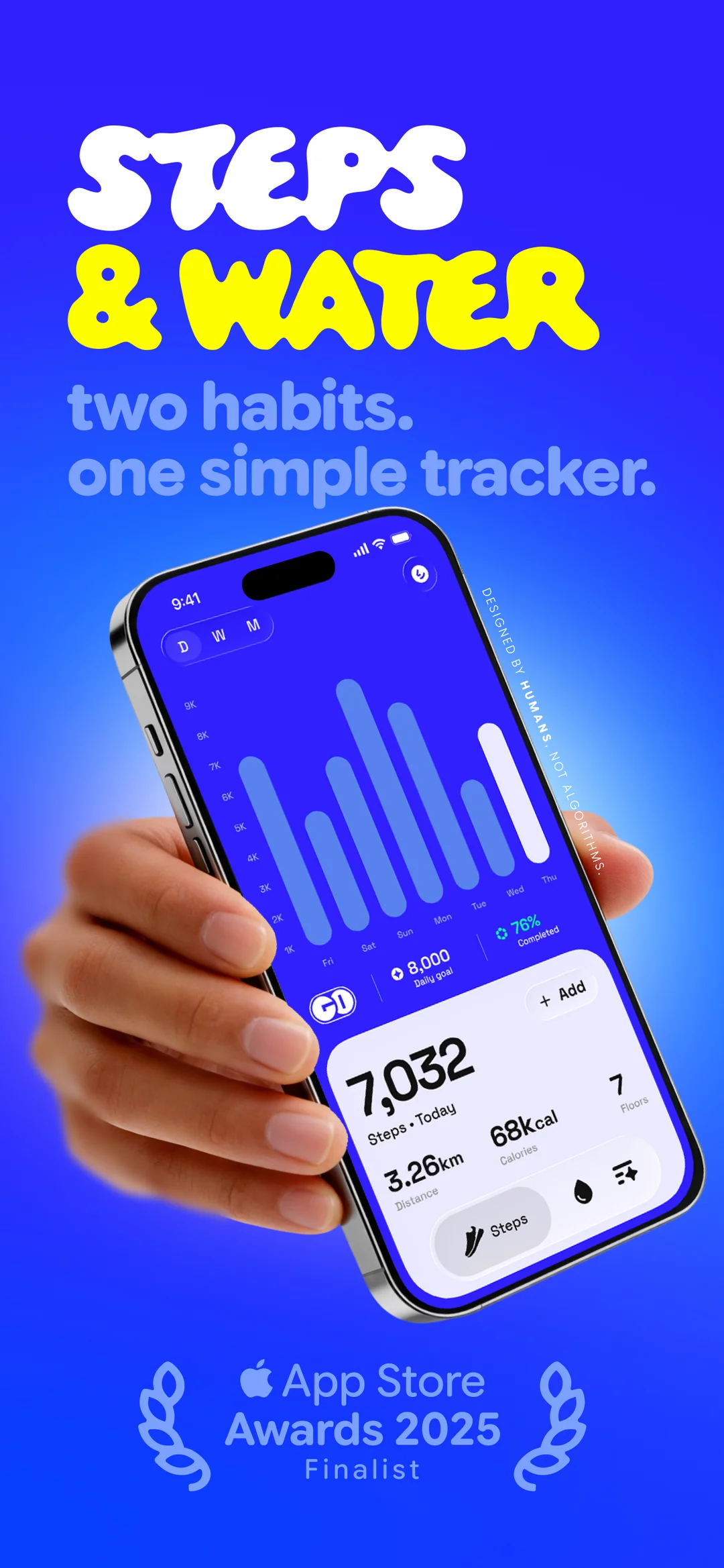 GO Club: Steps + Water App Store screenshot 1 of 3 — Health & Fitness app by Arkade Club Private Limited