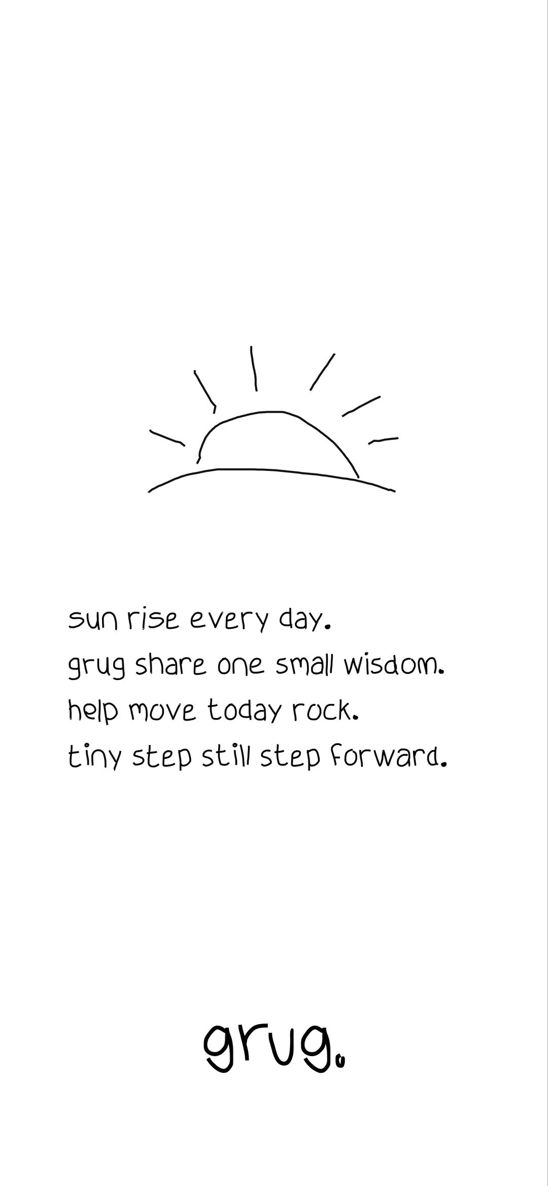 grug App Store screenshot 1 of 3 — Lifestyle app by Ocho