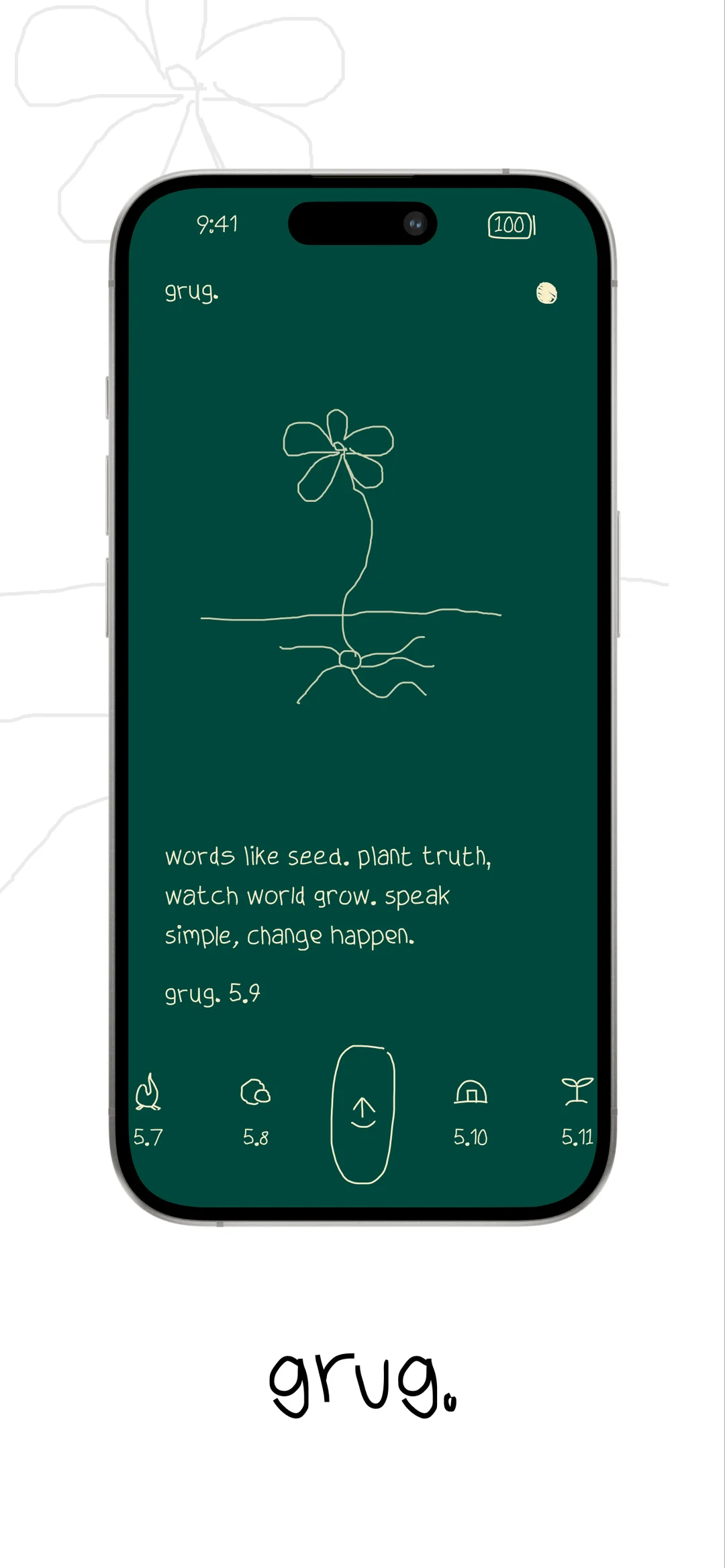 grug App Store screenshot 3 of 3 — Lifestyle app by Ocho