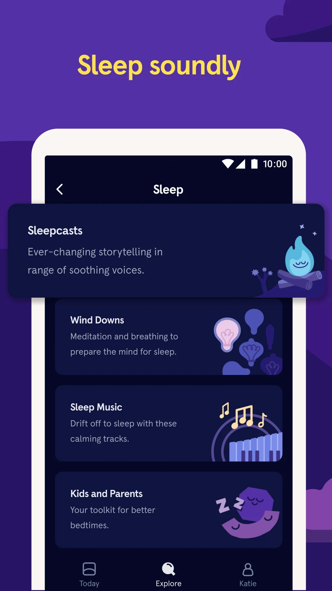 Headspace: Sleep & Meditation App Store screenshot 3 of 3 — Health & Fitness app by Headspace Inc.