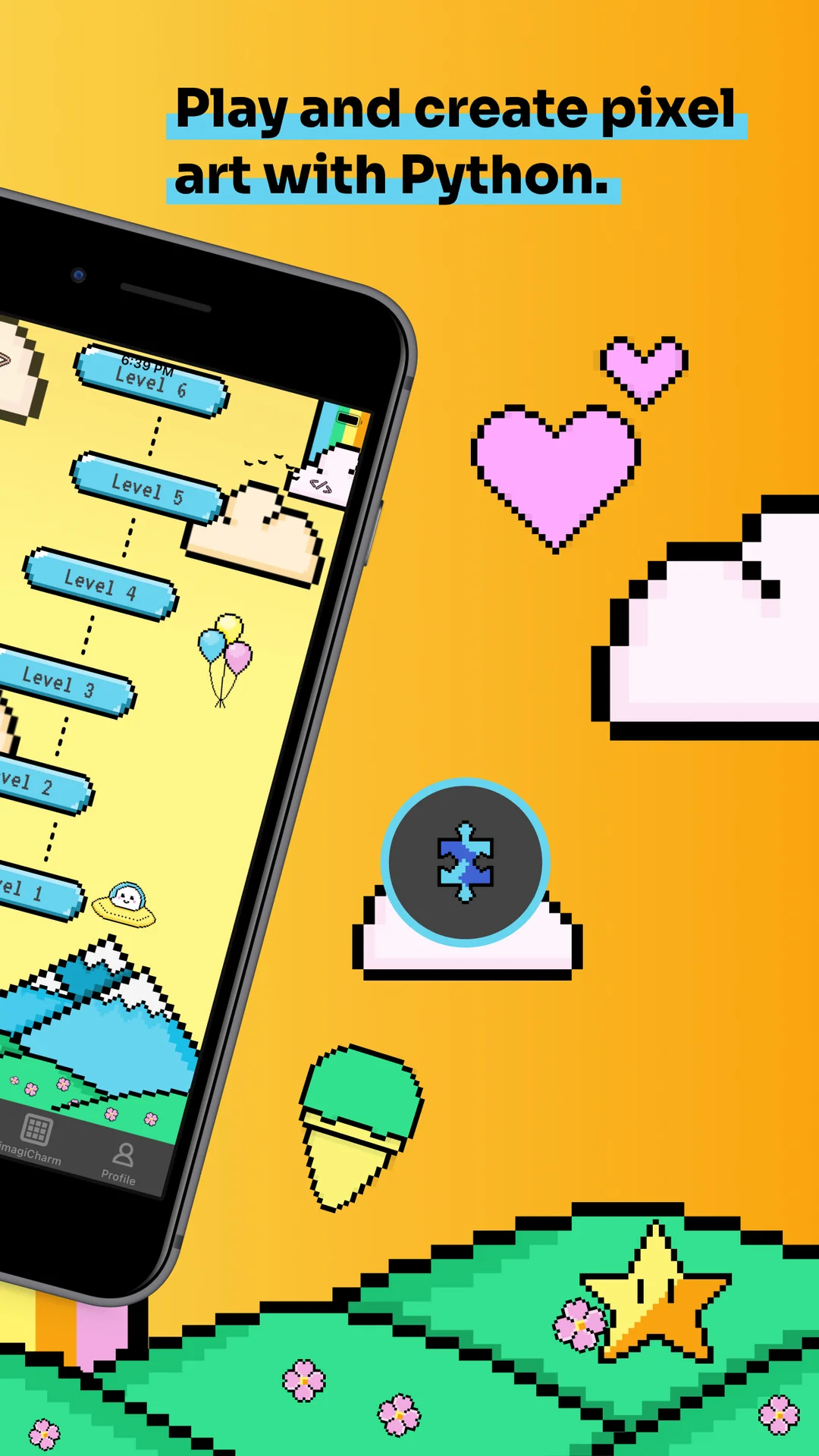 imagi - fun coding game App Store screenshot 2 of 3 — Education app by imagiLabs AB