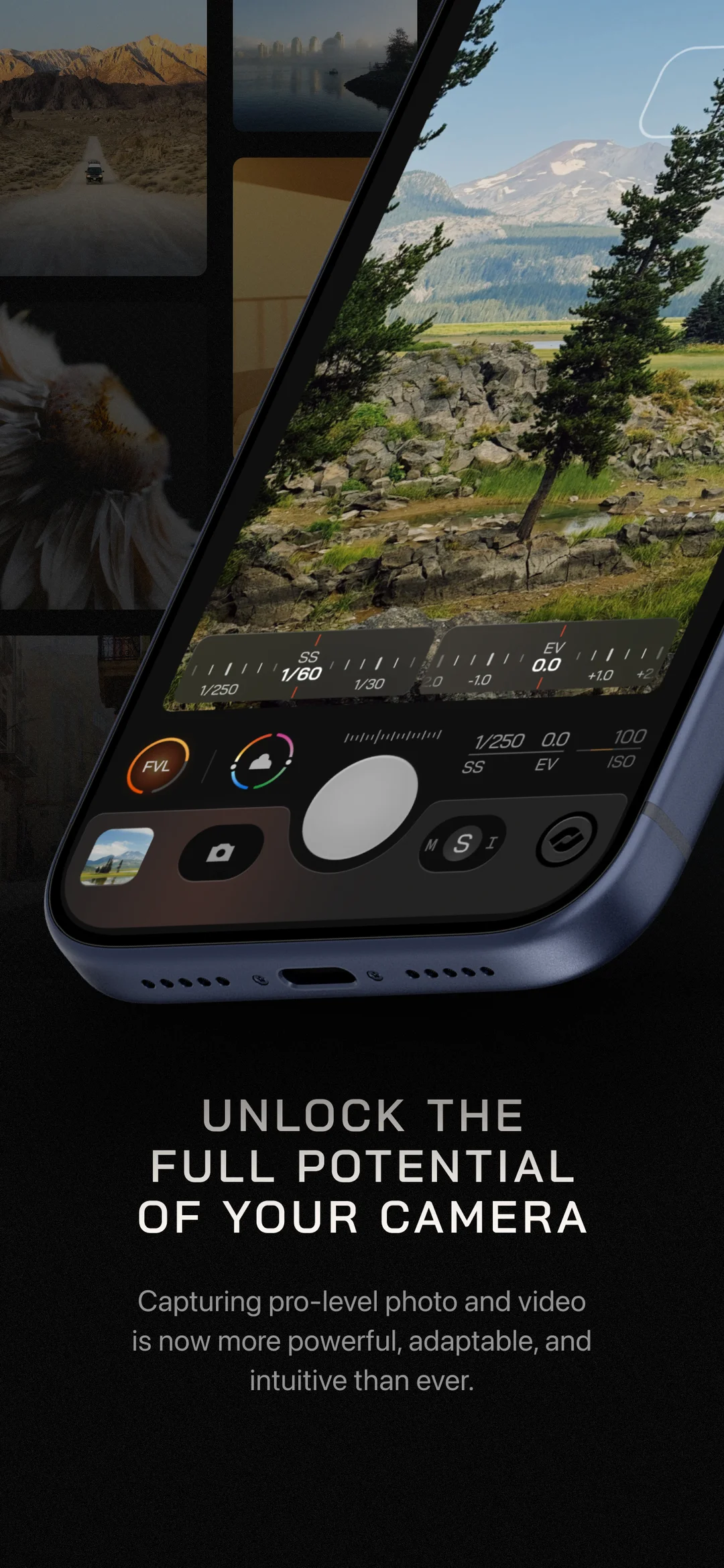 Moment Pro Camera II App Store screenshot 1 of 3 — Photo & Video app by Moment Inc.