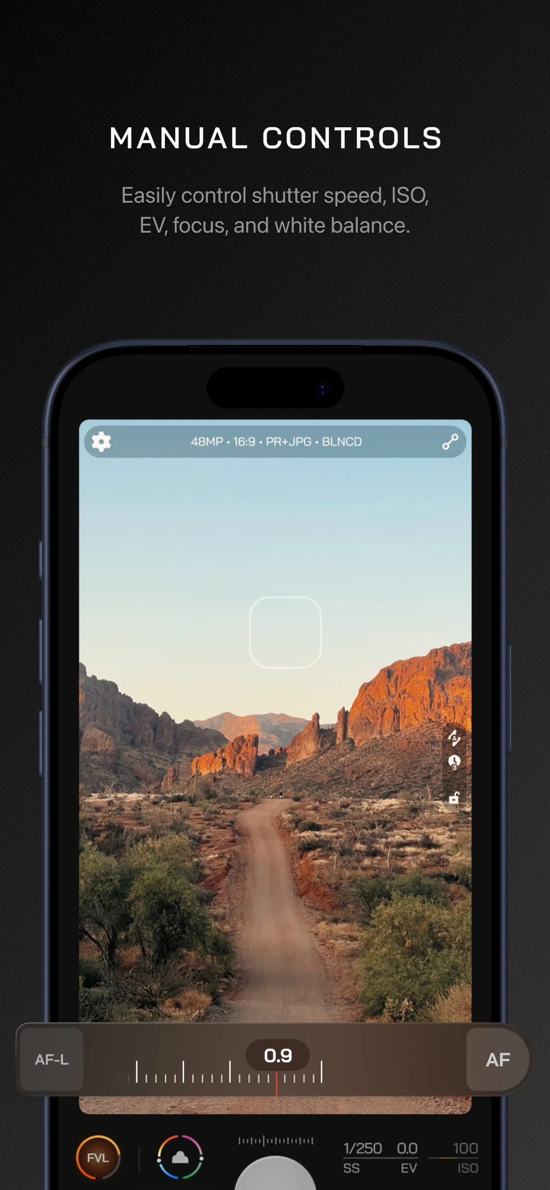 Moment Pro Camera II App Store screenshot 2 of 3 — Photo & Video app by Moment Inc.